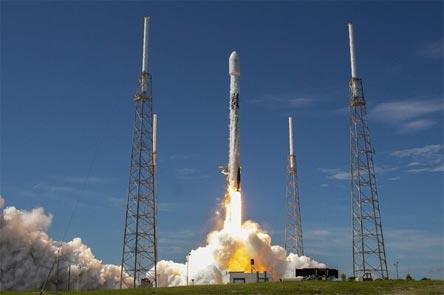 اسپس ایکس ماهواره امنیتی را برای آمریکا به مدار زمین می برد